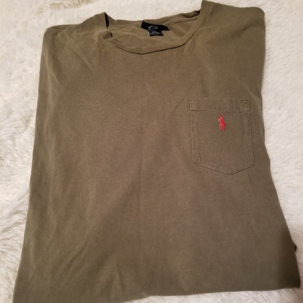 Polo by Ralph Lauren Forest Green Sz Lg Short sleeve shirt